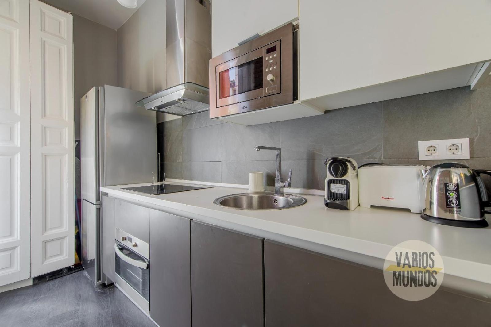 Great Apt Para 6Pax In The Heart Of Madrid Center Eksteriør billede