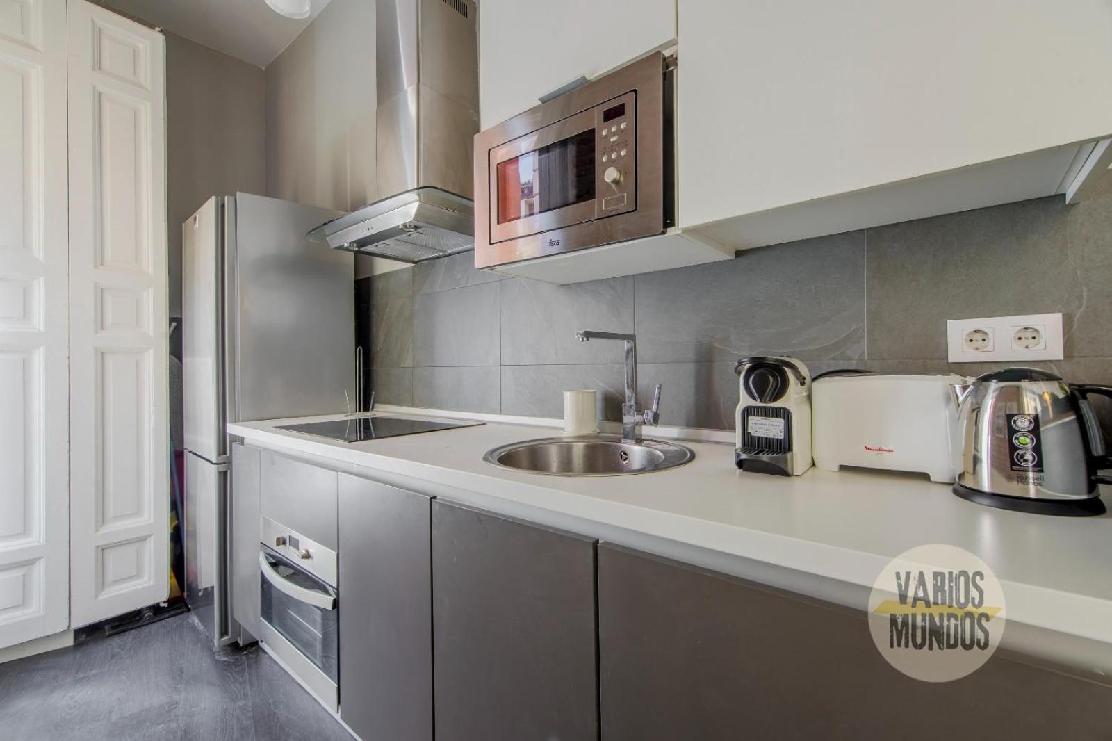 Great Apt Para 6Pax In The Heart Of Madrid Center Eksteriør billede