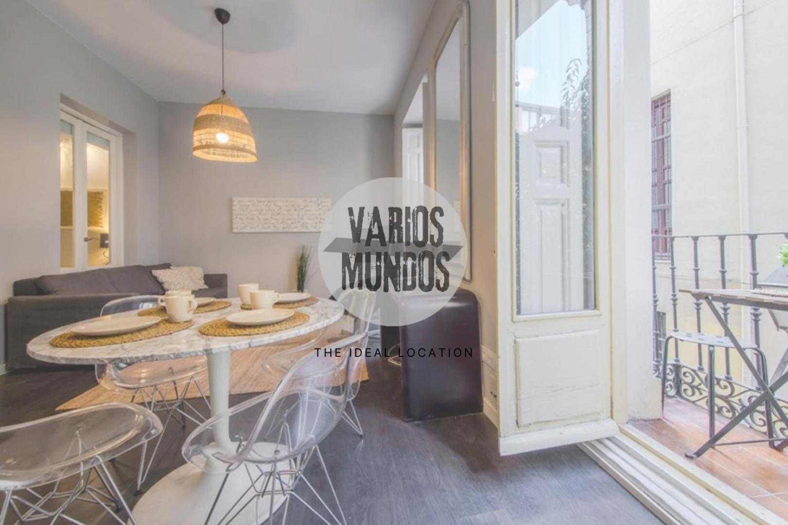 Great Apt Para 6Pax In The Heart Of Madrid Center Eksteriør billede