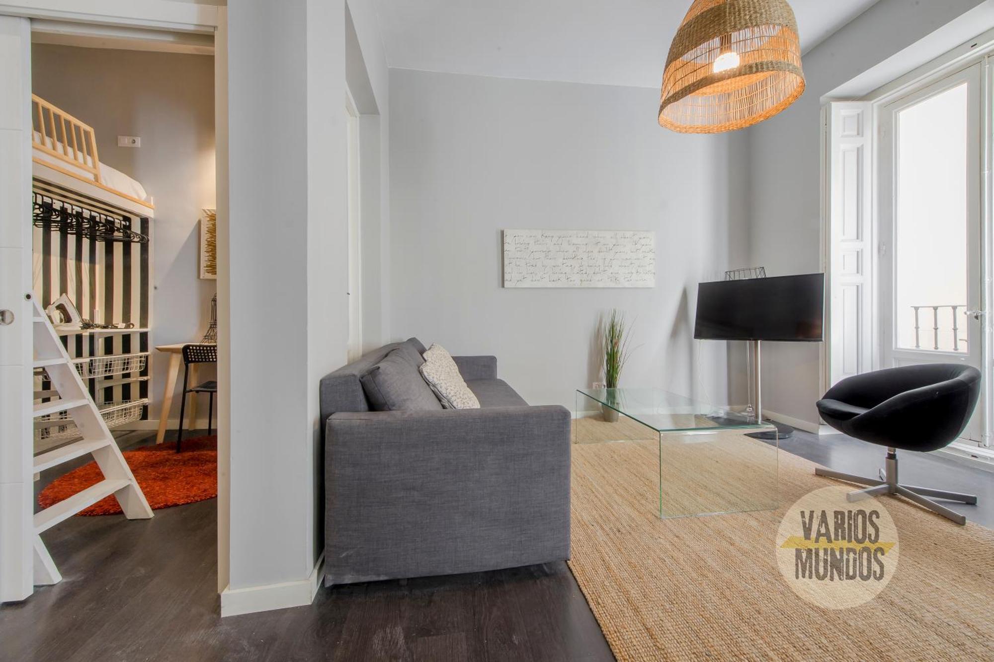 Great Apt Para 6Pax In The Heart Of Madrid Center Eksteriør billede