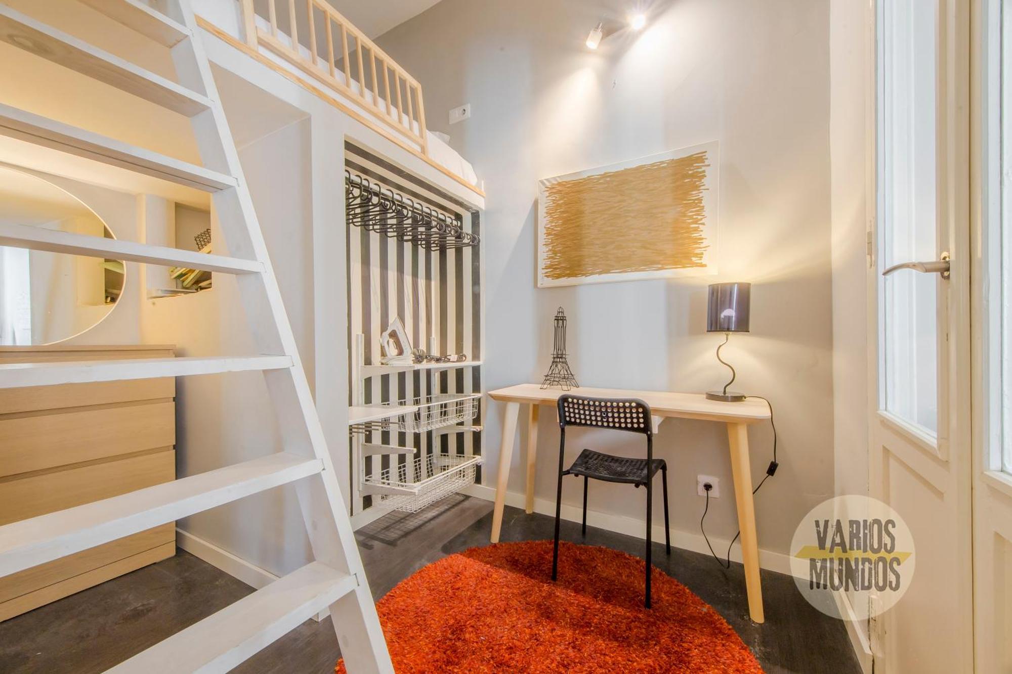 Great Apt Para 6Pax In The Heart Of Madrid Center Eksteriør billede