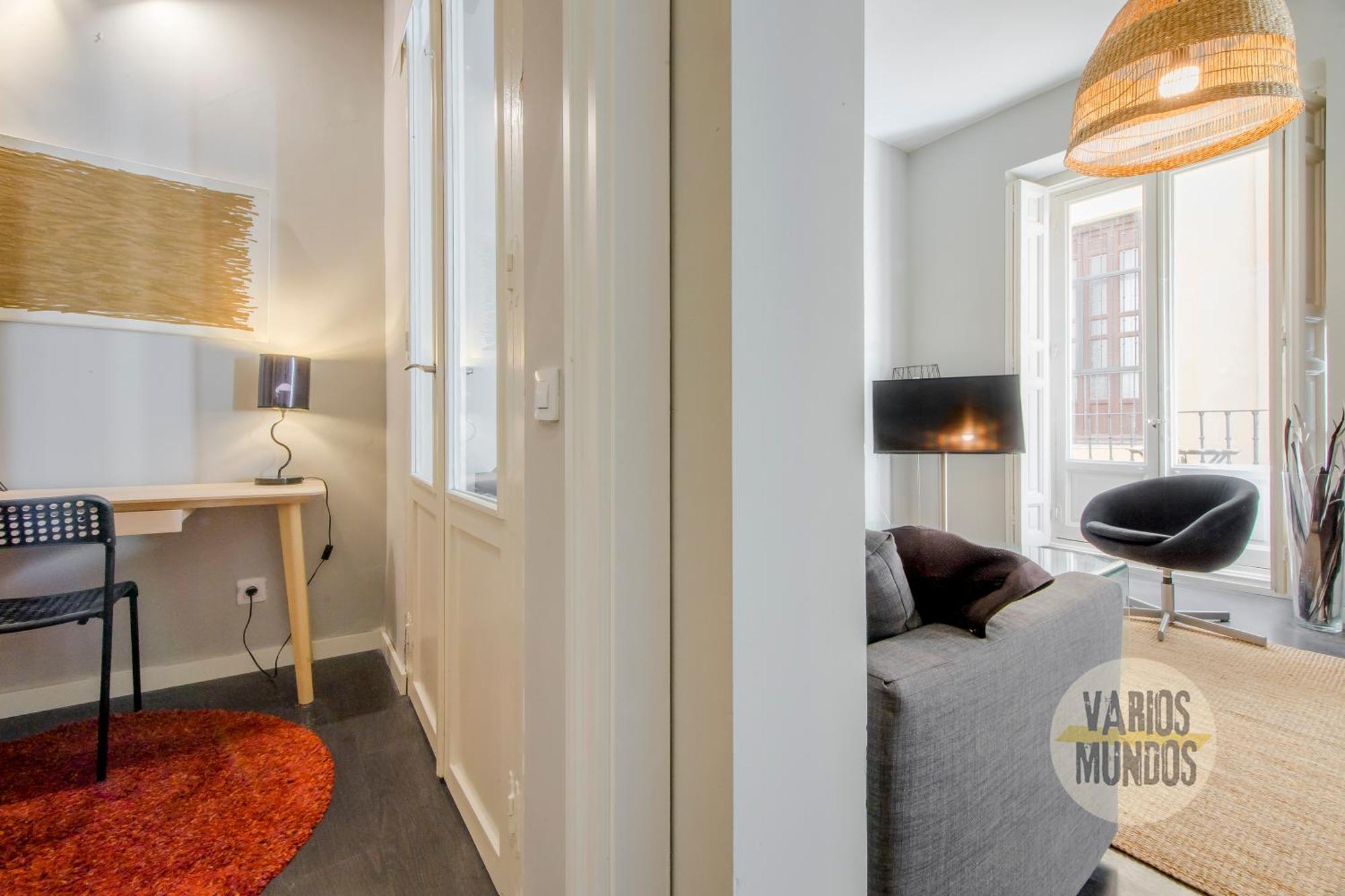 Great Apt Para 6Pax In The Heart Of Madrid Center Eksteriør billede